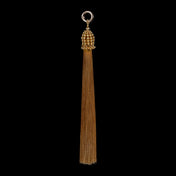 beaded modular tassel gold by object and dawn