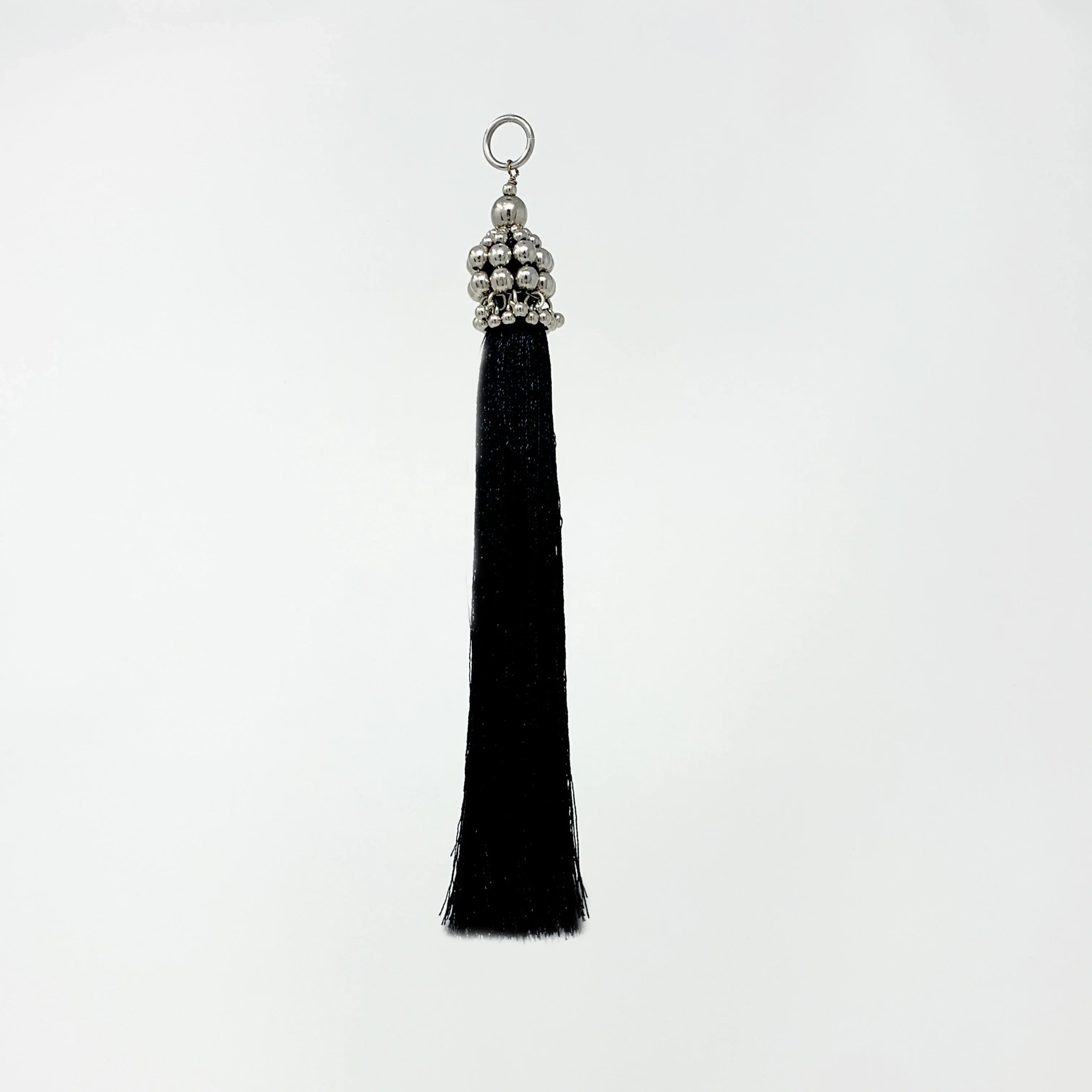 beaded modular tassel 5 inches from object and dawn