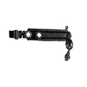 Jet Black Amaya Modular Garter Band