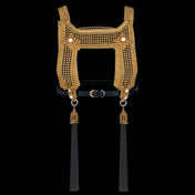 Artemisia Luxury Beaded Mesh Top – Harness - 4 Colors Variants | Best Seller