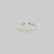 Artemisia Orbit Supple Cuff in Pearl