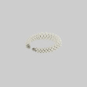 Artemisia Orbit Supple Cuff in Pearl
