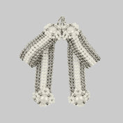 handcrafted beaded modular amaya bow pearl by object and dawn