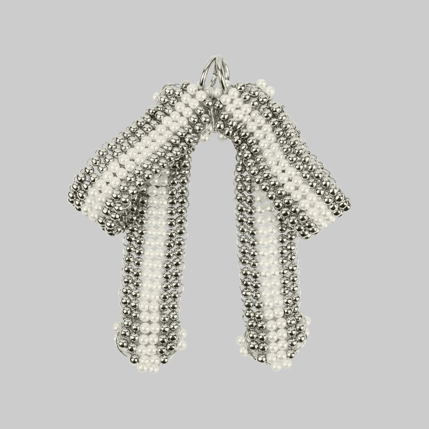 handcrafted beaded modular amaya bow pearl by object and dawn
