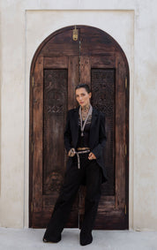 Beaded Adjustable Chain Belt with Removable Tassel - 7 Looks in 1