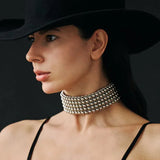Celestial Beaded Choker - 2 Color Variants