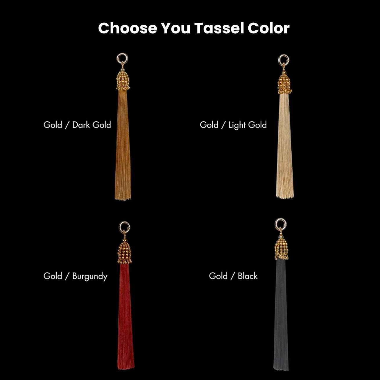 Artemisia Mesh Top Gold with Four Tassels