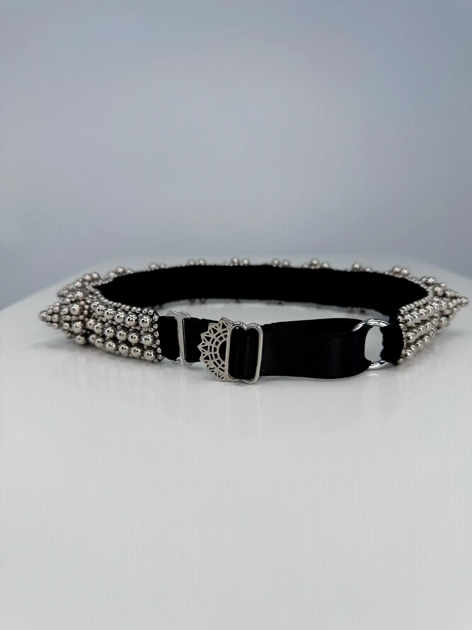 handcrafted modular eingana hat band in silver by object & dawn