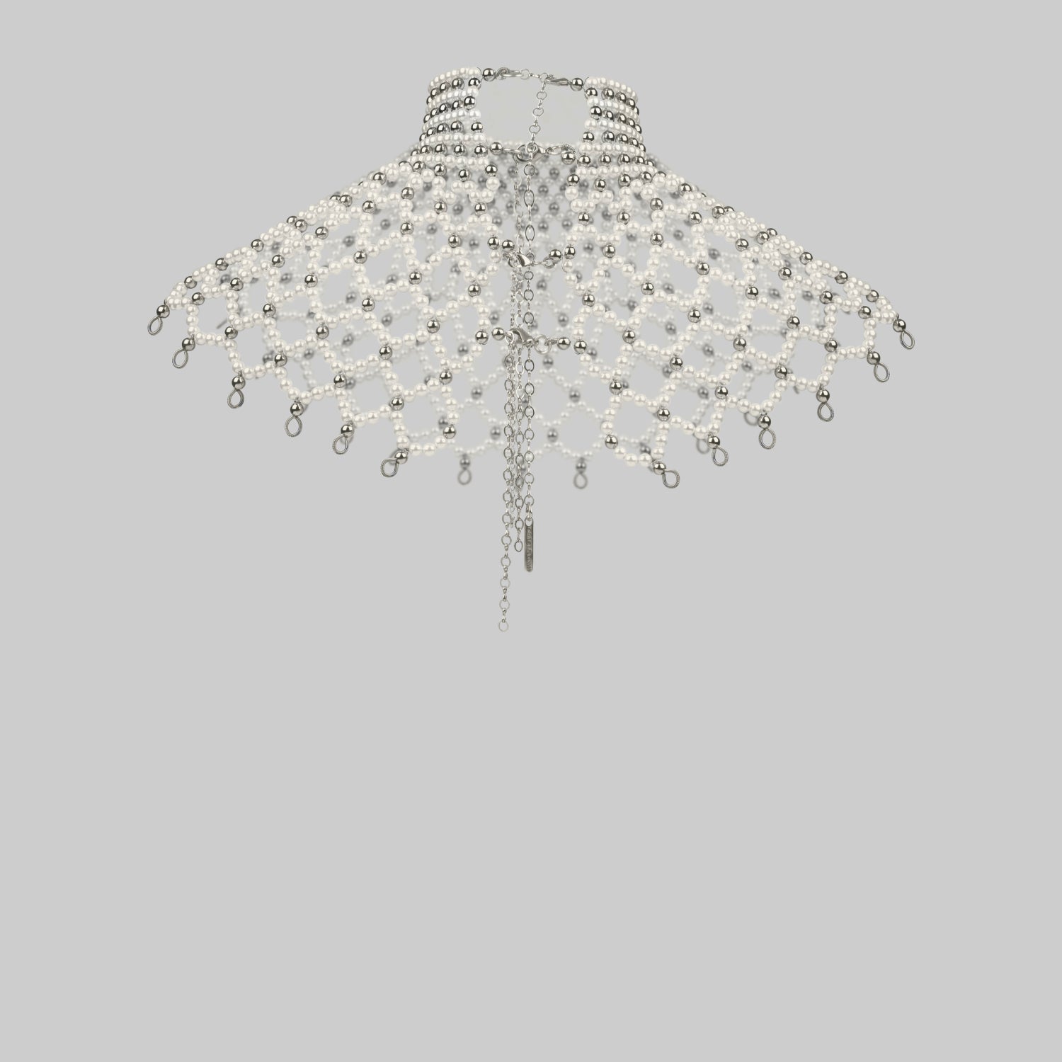 Freja Cape in Pearl