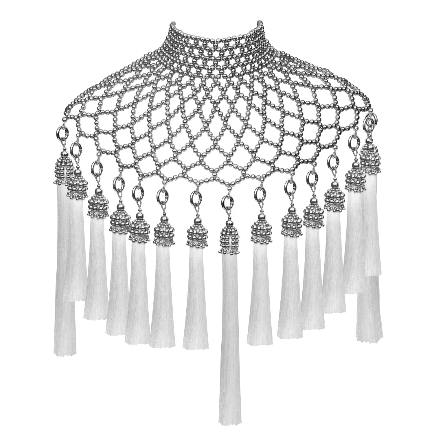 Freja Cape in Silver