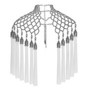 Freja Cape in Silver