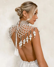 Freja Cape in Pearl - 2 Variants