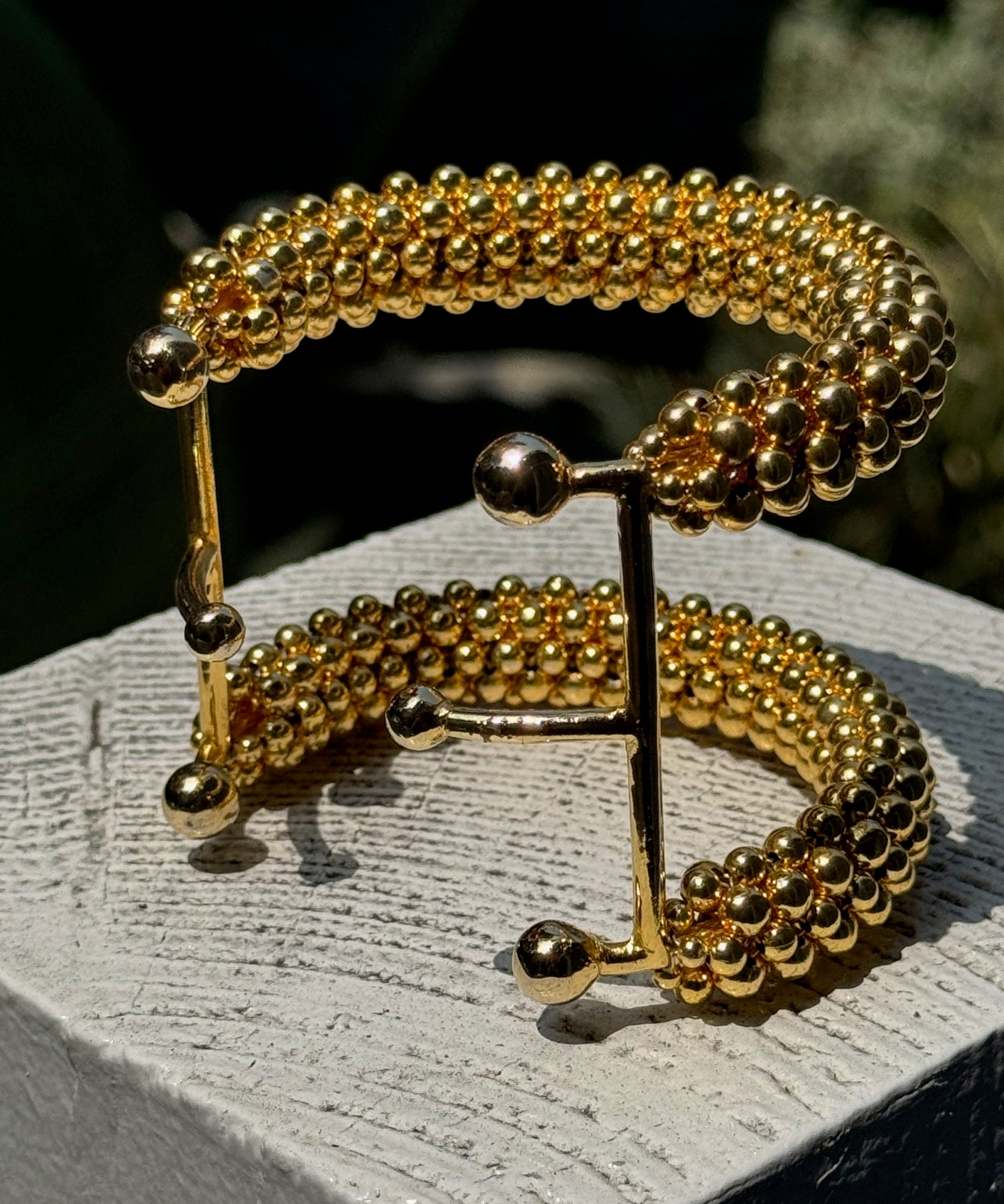 Hera Beaded Cuff - 2 Color Variants
