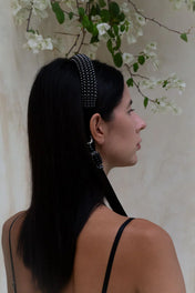 Amaya Beaded Bow Modular Headband - 3 Color Variants