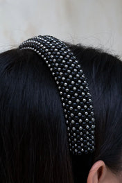 Amaya Beaded Bow Modular Headband - 3 Color Variants