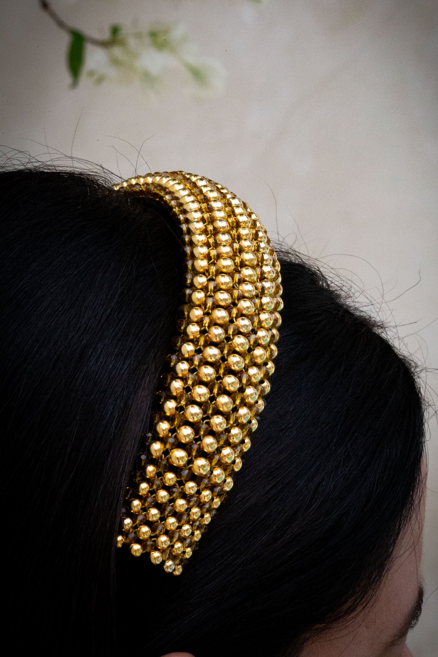 Amaya Beaded Bow Modular Headband - 3 Color Variants