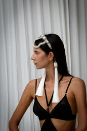 Khutulun Headband in Pearl - 2 Variants