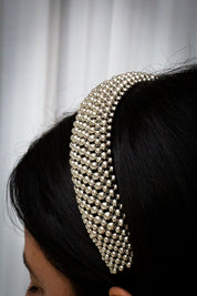 Teuta Head Band in Silver