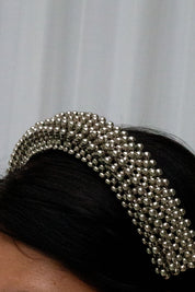 Anais Head Band in Silver