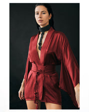 Mineko Short Silk Kimono- 3 Color Variants