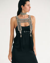 Artemisia Mesh Top – Four Tassels | Best Seller - 3 Color Variants