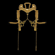 Jas Modular Headpiece System in Gold