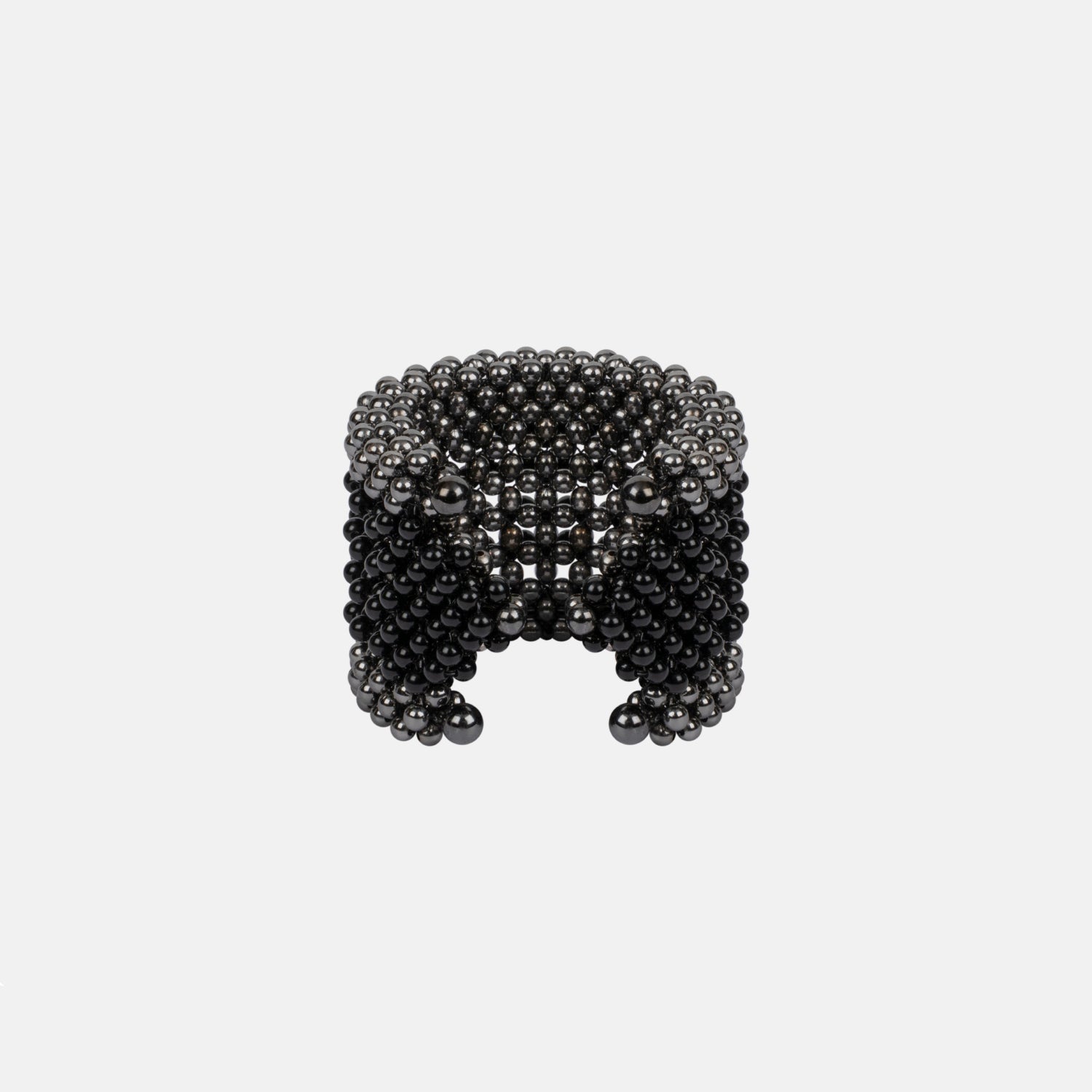 Black Stripe Khutulun Wide 4D Cuff