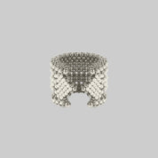 Khutulun Wide 4D Cuff in Pearl