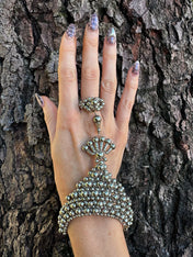 Mata Hari Ring & Hand Jewelry in 4 Color Variants
