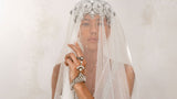 Mata Hari Hand Jewelry – Luxury Pearl Beaded Ring Bracelet- 4 Colors | Best Seller