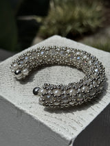 Nyx Cross-Beaded Cuff - 2 Color Variants