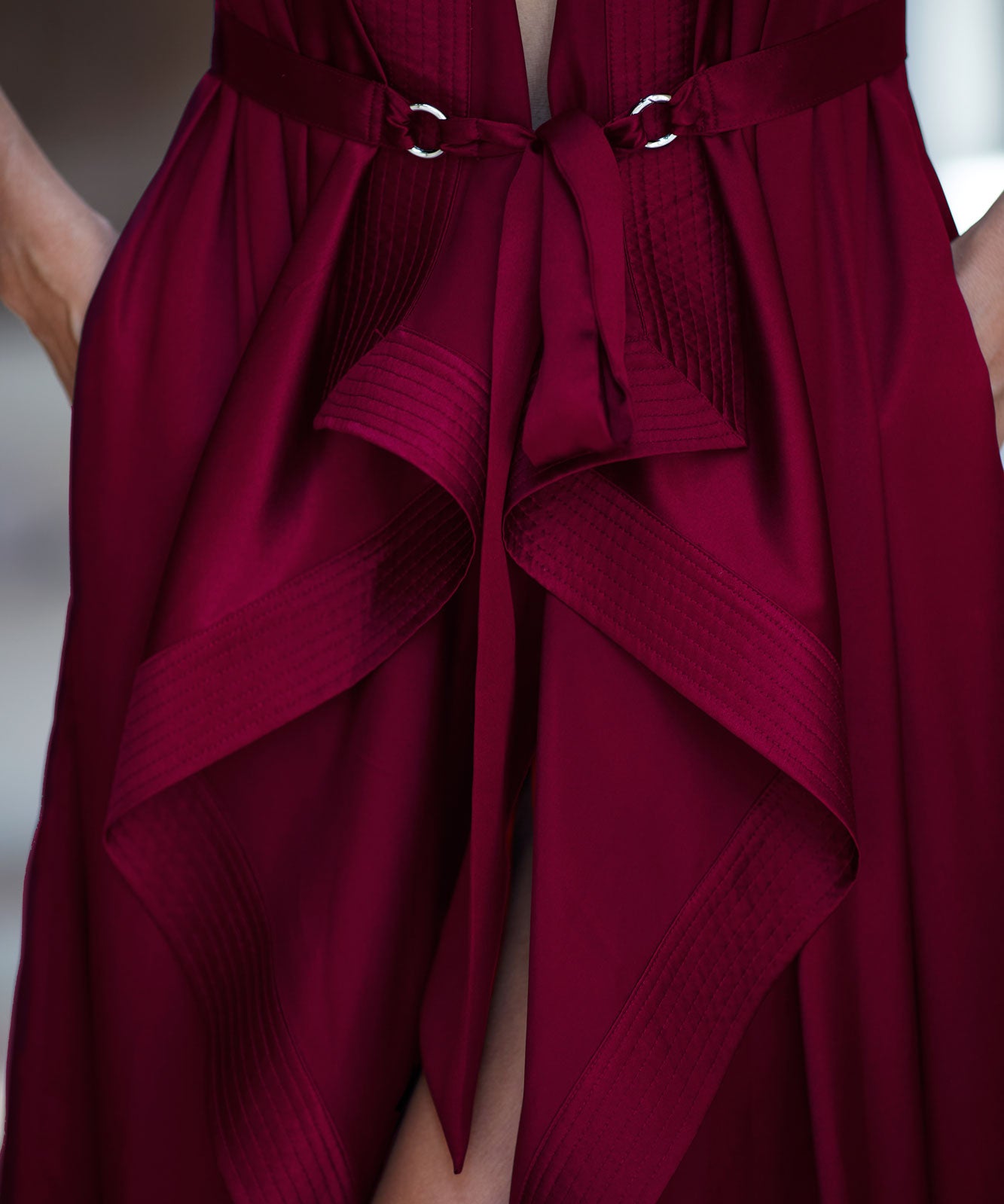 Tamoe-Top-Stitched-Robe-by-Objec-_-Dawn----burgundy---close-up.jpg