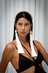 Teuta Headband in Pearl- 2 variations