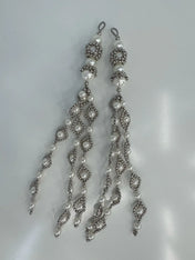 ghost image handcrafted modular trinity medallions in pearl by object and dawn