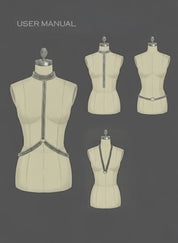 T-Choker Harness & Necklace - 4 in 1 Looks