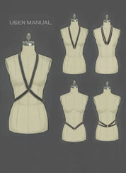 X Beaded Harness & Necklace - 5 Looks in 1