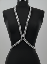 X Beaded Harness & Necklace | Modular Body Chain