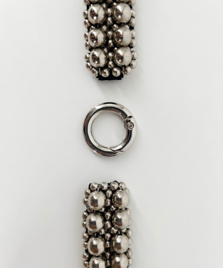 close up of claps beads of link iphone bah by object & dawn