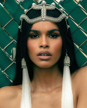 Khutulun Headband in Pearl