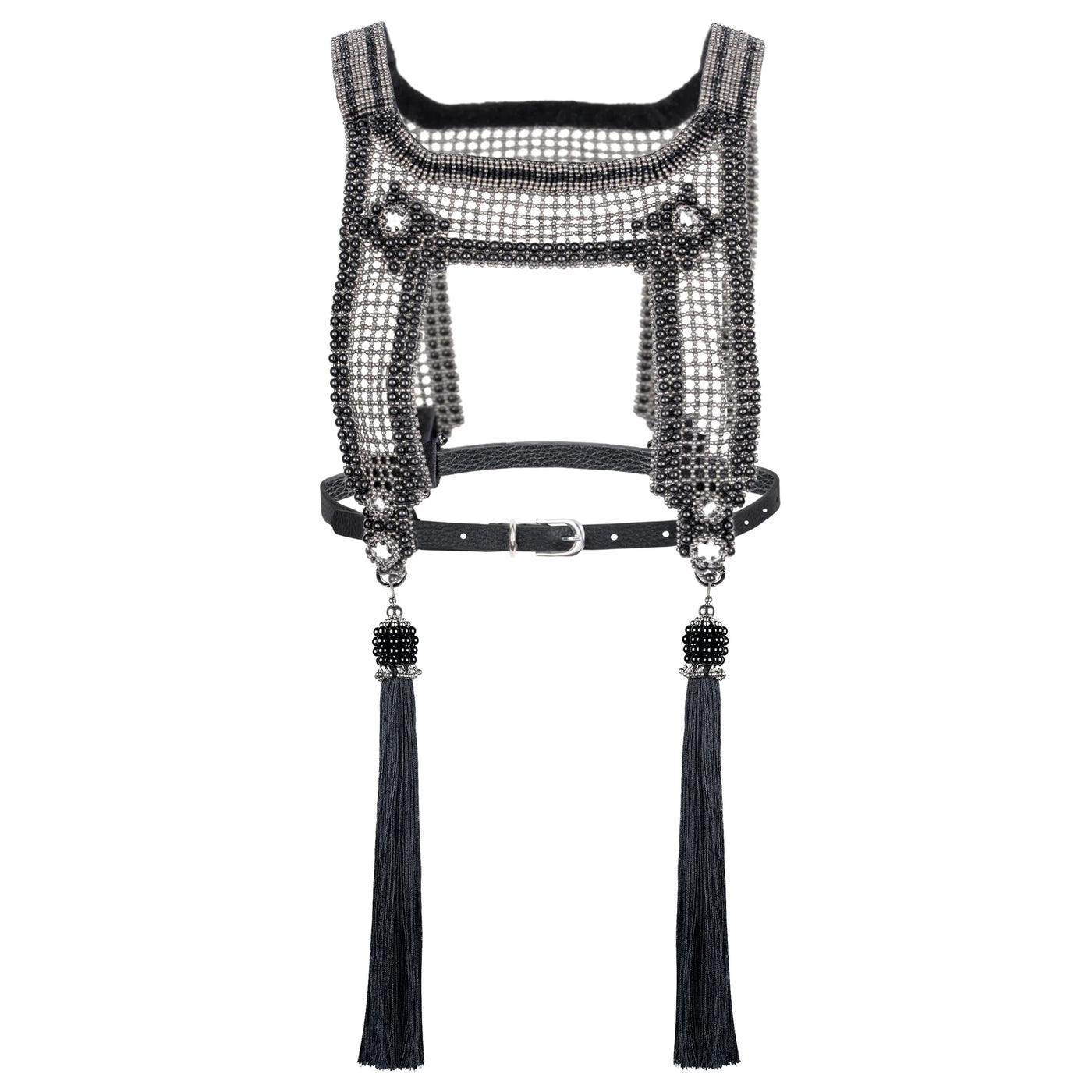 Artemisia Mesh Top Jet Black