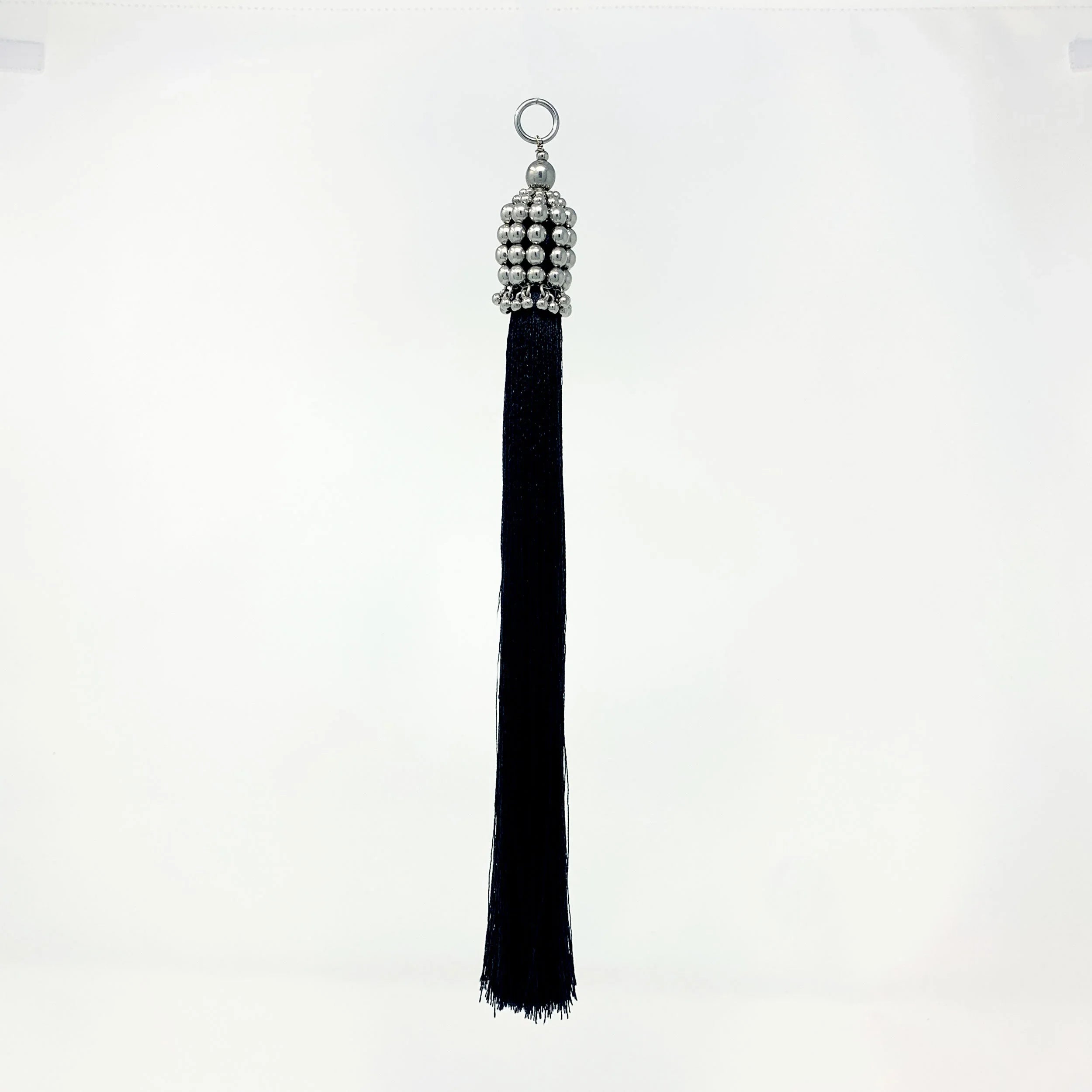 Elohim T-Choker by Object and Dawn constructed entirely by hand with high quality metal beads that coated in polymer to preserve shine and ensure the item is hypoallergenic. Ethically made with secret ancient techniques by our skilled artisans, each piece takes several days to make. Fully lined by hand in velvet for your ultimate comfort.