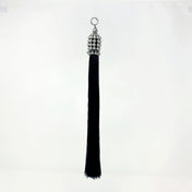 Elohim T-Choker by Object and Dawn constructed entirely by hand with high quality metal beads that coated in polymer to preserve shine and ensure the item is hypoallergenic. Ethically made with secret ancient techniques by our skilled artisans, each piece takes several days to make. Fully lined by hand in velvet for your ultimate comfort.