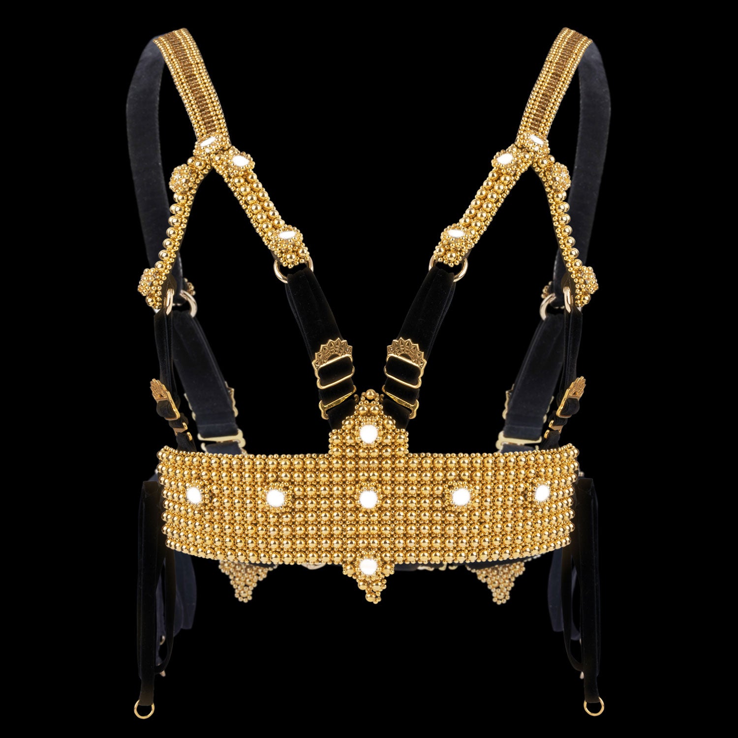 Artemisia Modular Harness in 22k Gold - LAST ONE