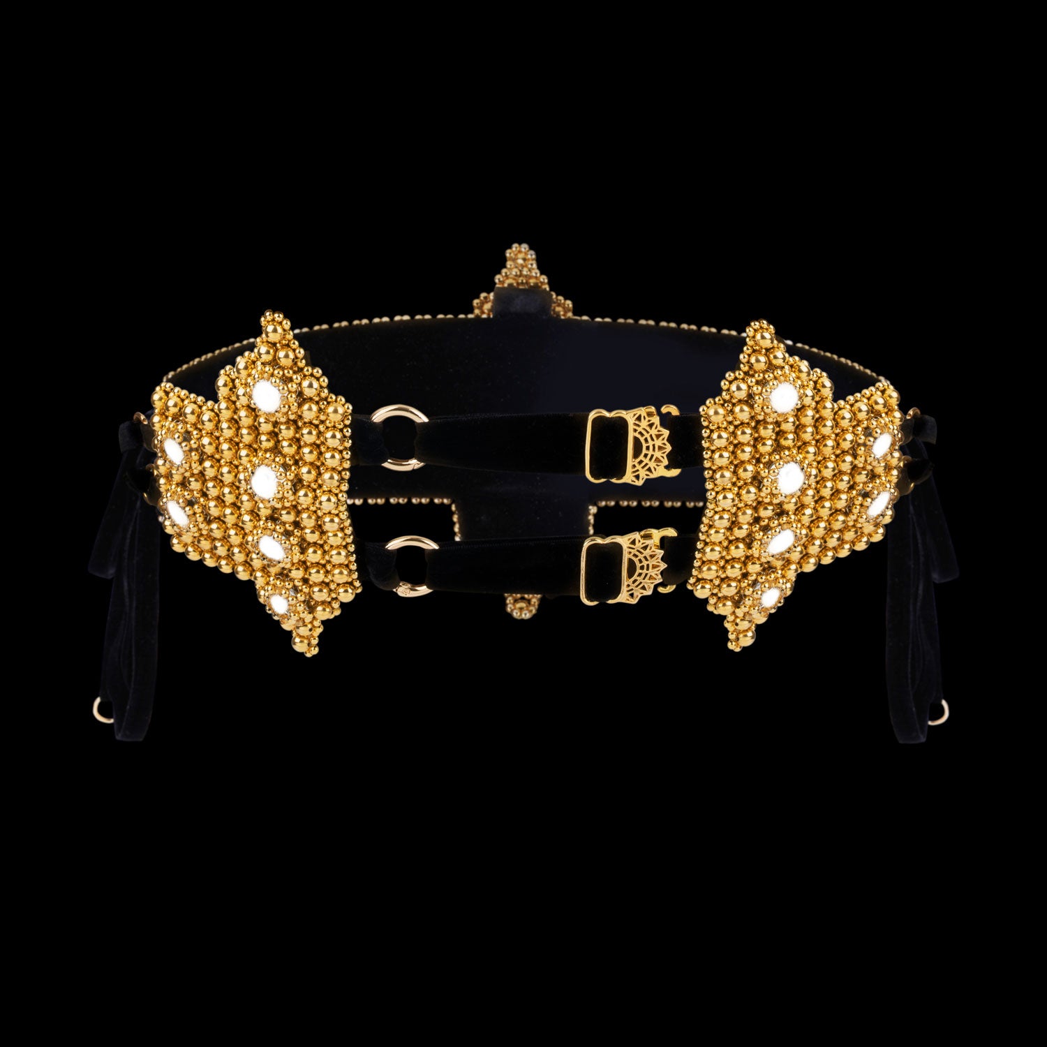 Artemisia Modular Harness in 22k Gold - LAST ONE