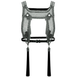Artemisia Mesh Top – Luxury Beaded Harness with Removable Tassels - 4 Colors | Best Seller