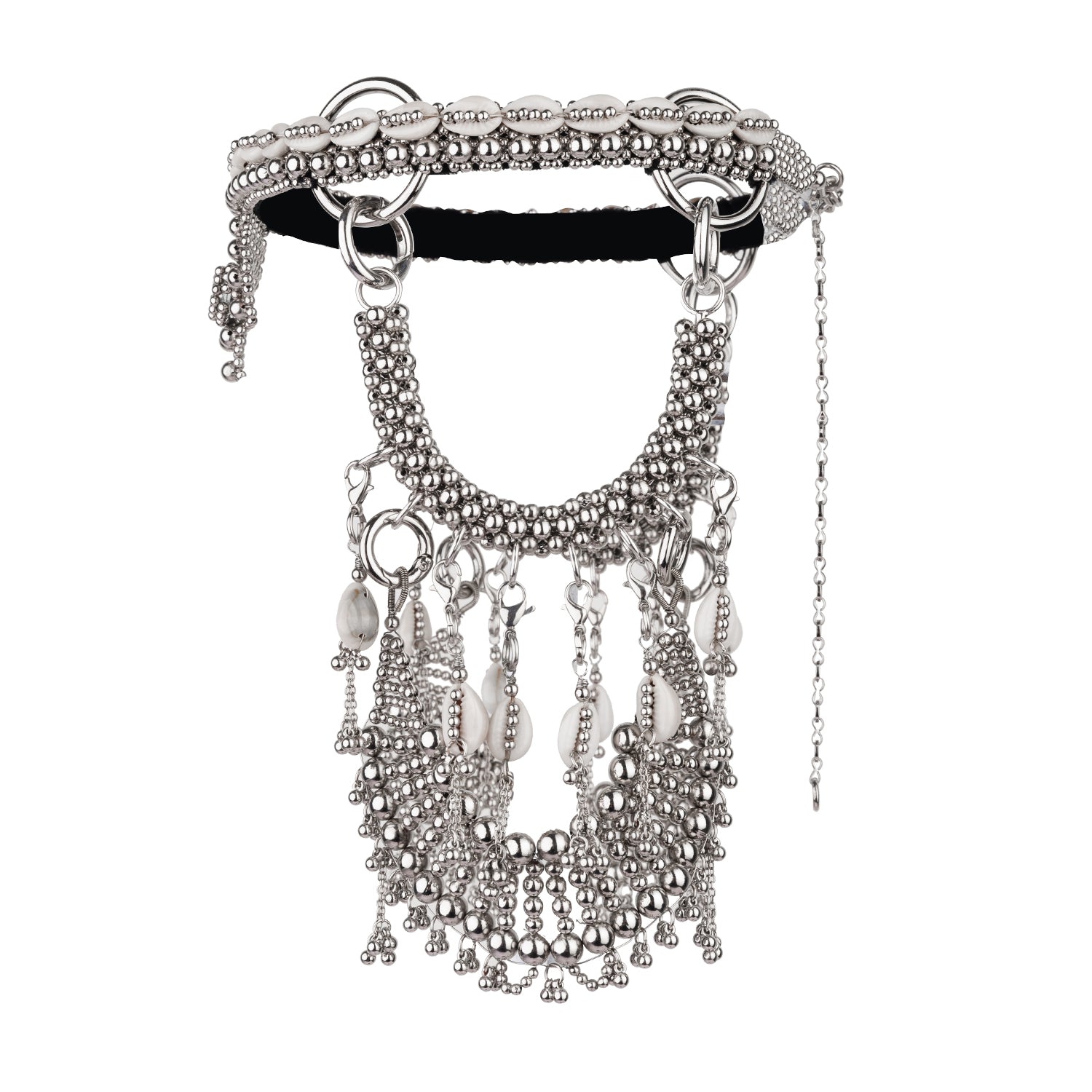 Rushi Headpiece System in Silver