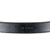 Object and Dawn Zheng leather corset belt black by object and dawn ghost image close up brand name